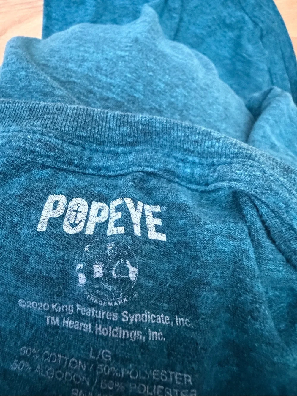 Popeye soft teal